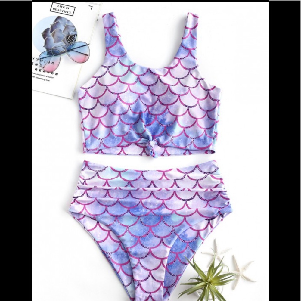 ⚡️FLASH SALE⚡️ ZAFUL mermaid print swimsuit